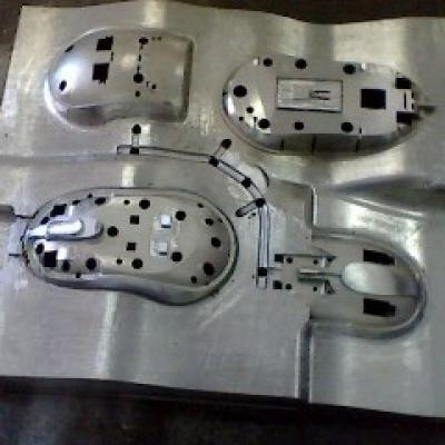 LKM Custom Made Plastic Covers Mouse Blow Mold 500K Shots ISO9001